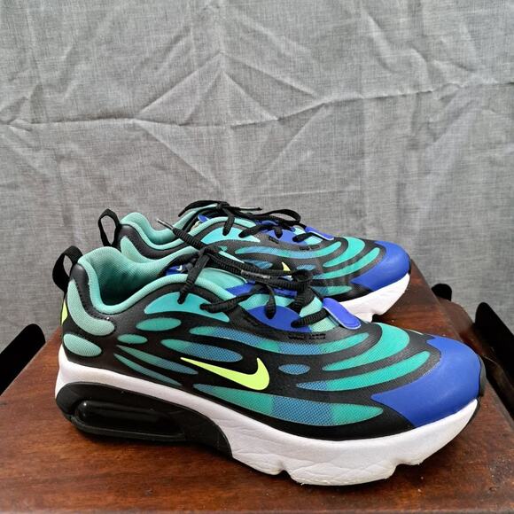 Nike Air Max Exosense Shoes Kids Size 7Y Hyper Turquoise Style CN7876 300 F-3 - Picture 3 of 9
